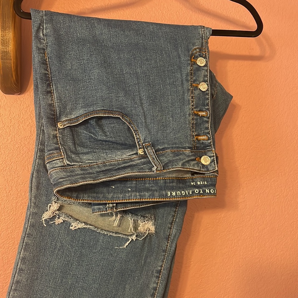 Fashion To Figure High Rise Jeans